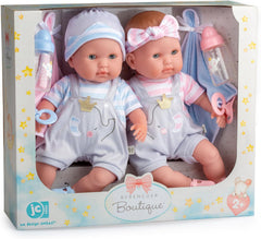 JC Toys Berenguer Twin Deluxe Gift Set, 15-Inch Dolls, Multi-Colour — view 2