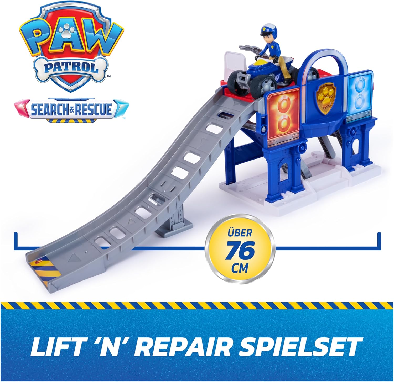 PAW PATROL Search & Rescue Lift & Repair Playset with Ryder Figure — view 2