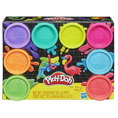 Play-Doh Neon With 8 Non Toxic Colours E5063 - Colorland Toys