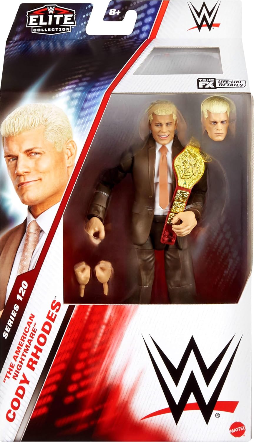 Mattel WWE Elite Series #120 Cody Rhodes 6-inch Action Figure — view 2