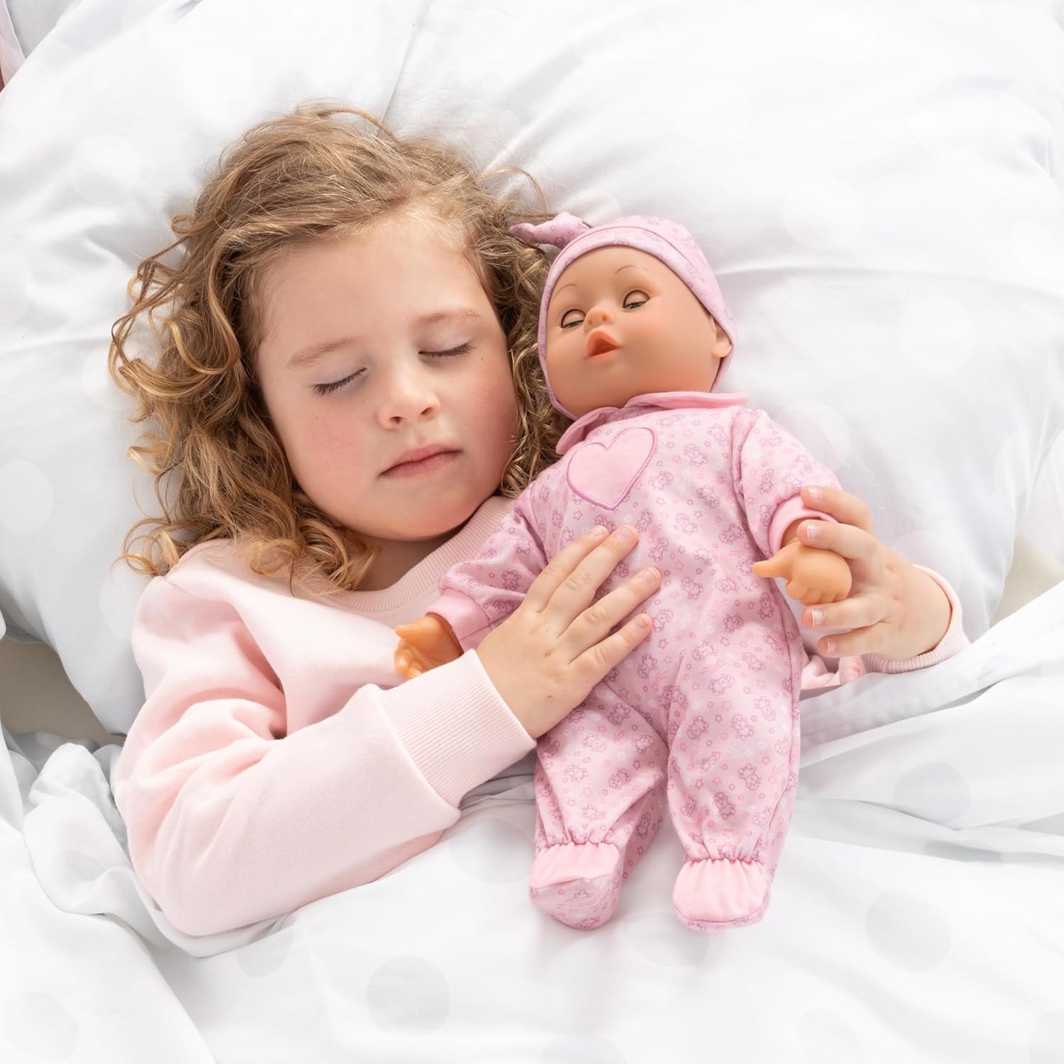 Bayer Design 93824CO Interactive Baby Doll 38 cm with Sounds — view 2