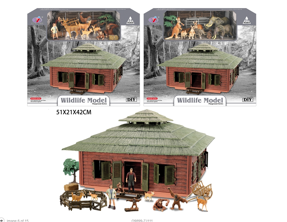 Wild Animals Q9899-ZJ111 - Colorland Toys