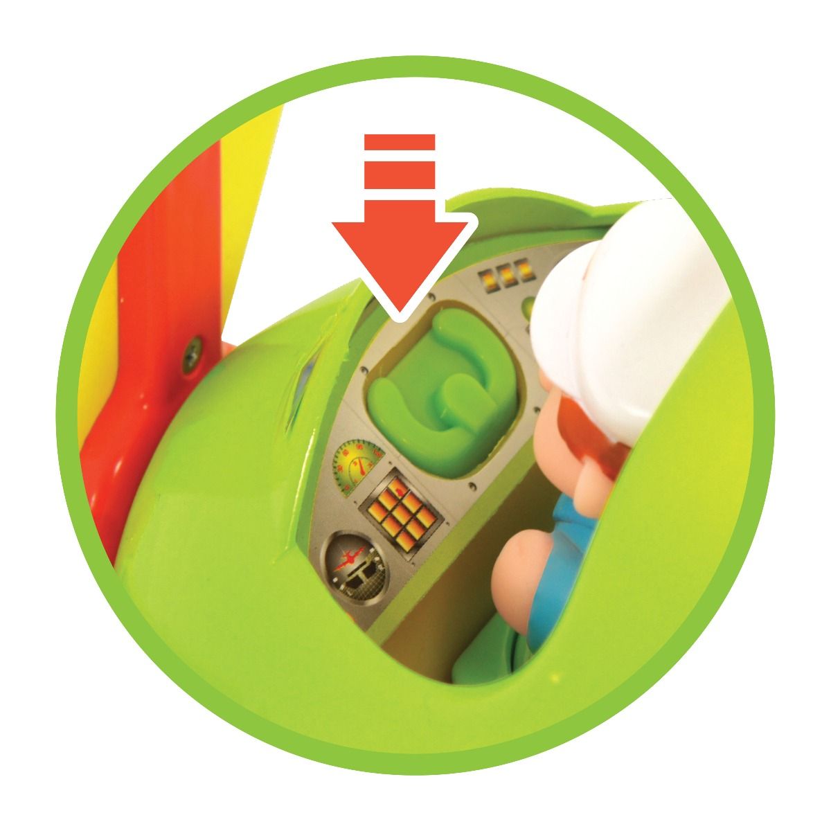 Kiddieland Light n Sound Activity Plane - Colorland Toys