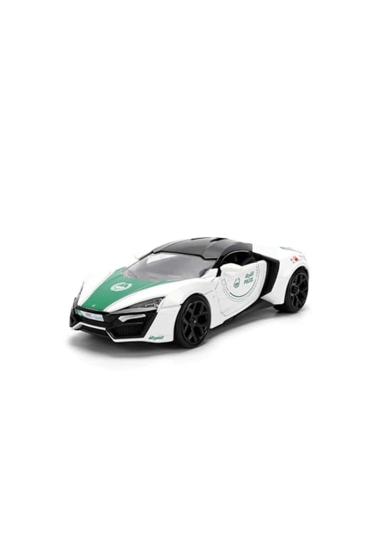 Jada Dubai Police W Motors Hypersport 1:24 Model Car — view 2