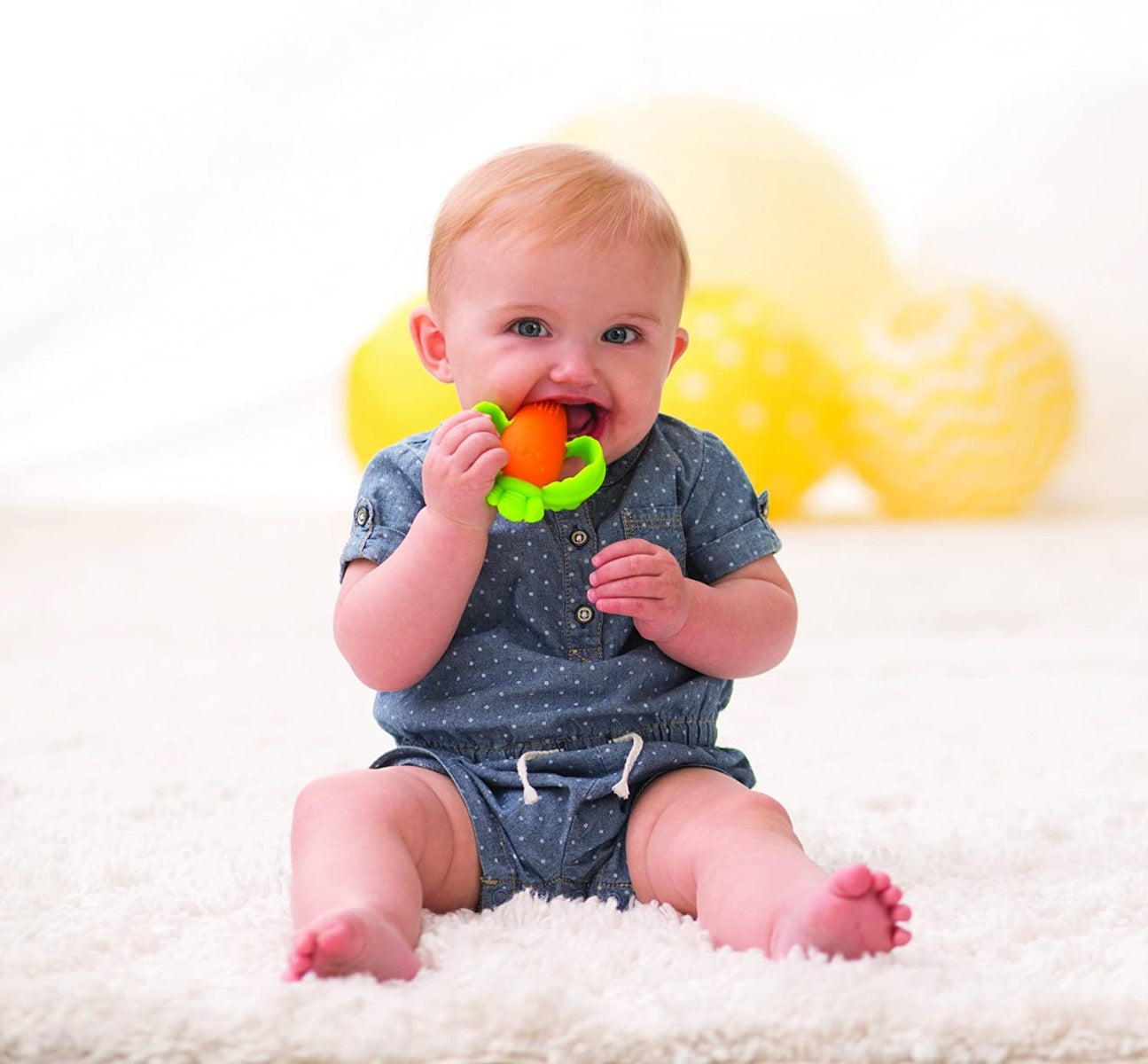 Infantino Good Bites Textured Carrot Teether - Colorland Toys