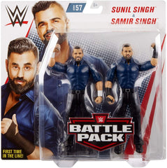 WWE Samir Singh & Sunil Singh Battle Pack Series 57 FTD03 - Colorland Toys