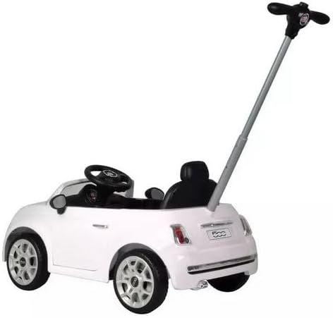 FIAT 500 Push Car With Shade White 3622C — view 2