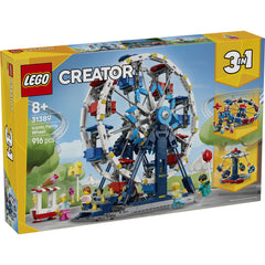 LEGO Creator 3-in-1 Iconic Ferris Wheel 31389 Building Set — view 2