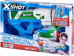 X-SHOT Fast Fill Combo Pack Large 56222 - Colorland Toys