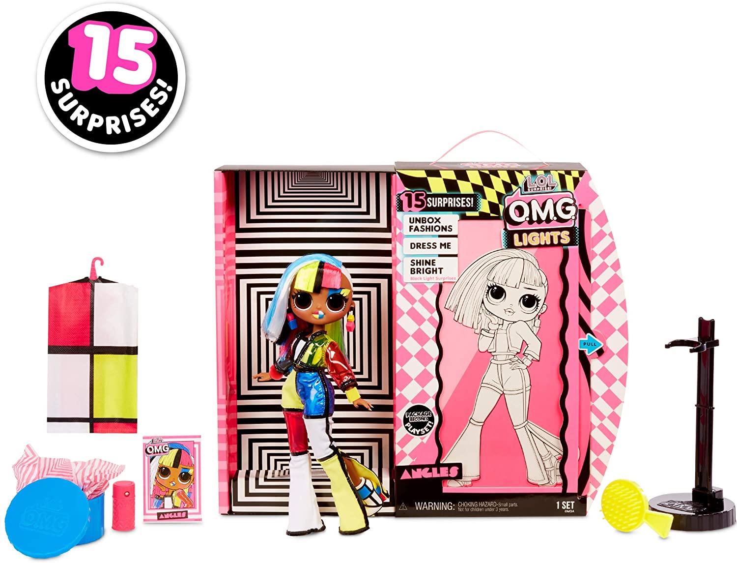 LOL Surprise OMG Lights Angles Fashion Doll - Colorland Toys