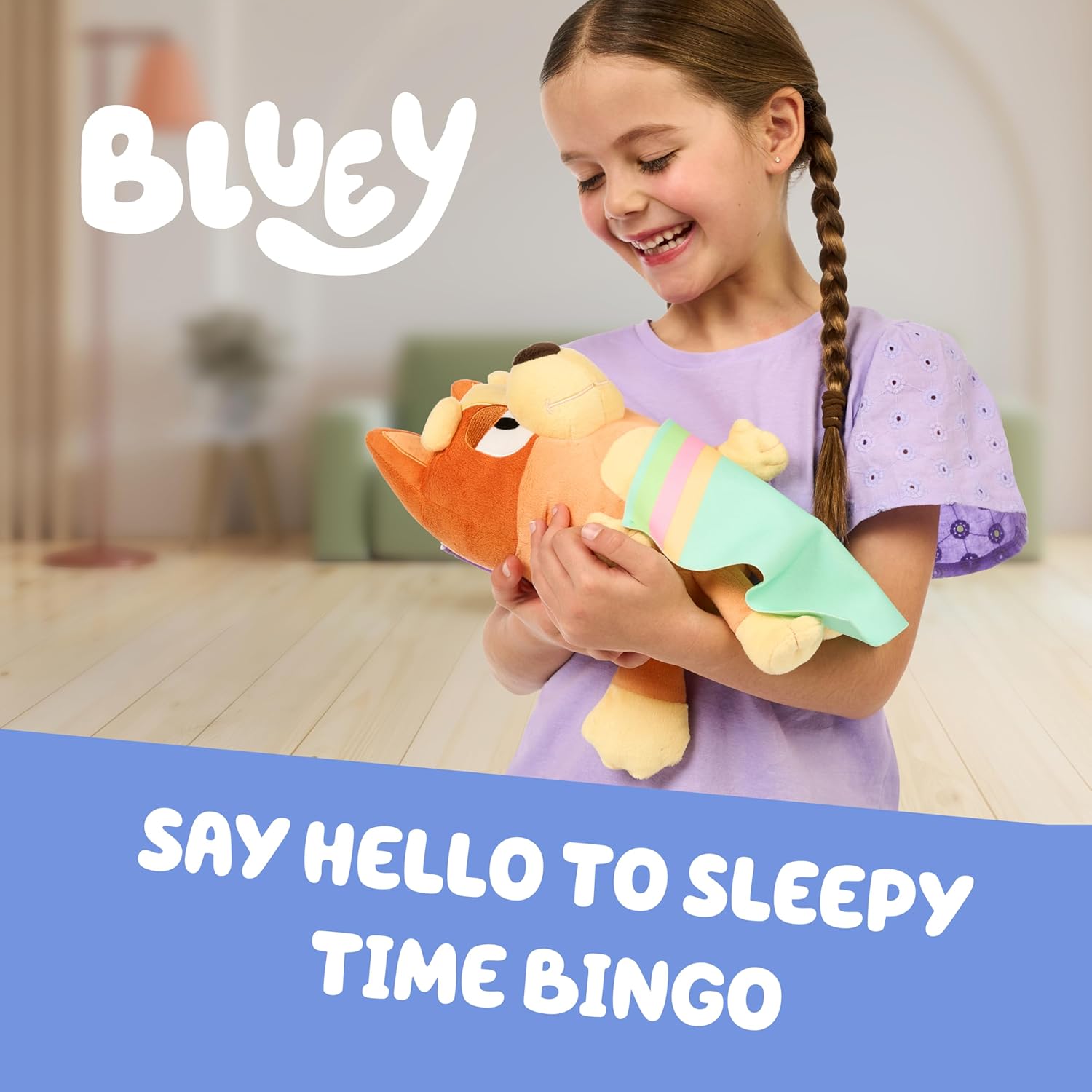 Bluey Sleepy Time Bingo Talking Plush – Soothing Sleep Toy — view 2