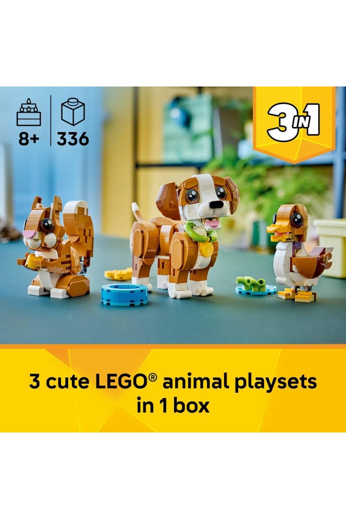 LEGO Creator Cute Animals Playful Puppy Dog — view 2