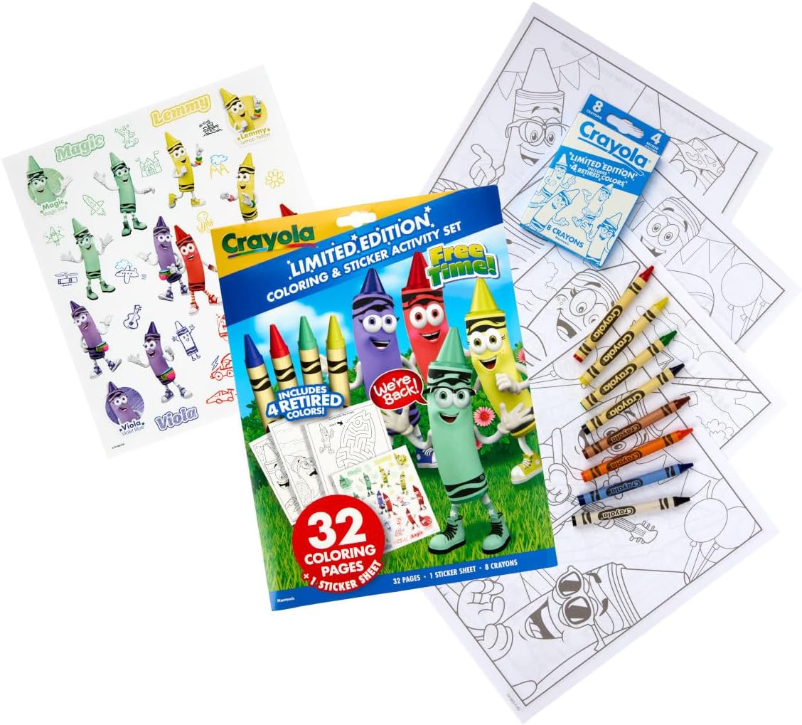 Crayola Coloring & Activity Set Free Time CY04-0863 — view 2