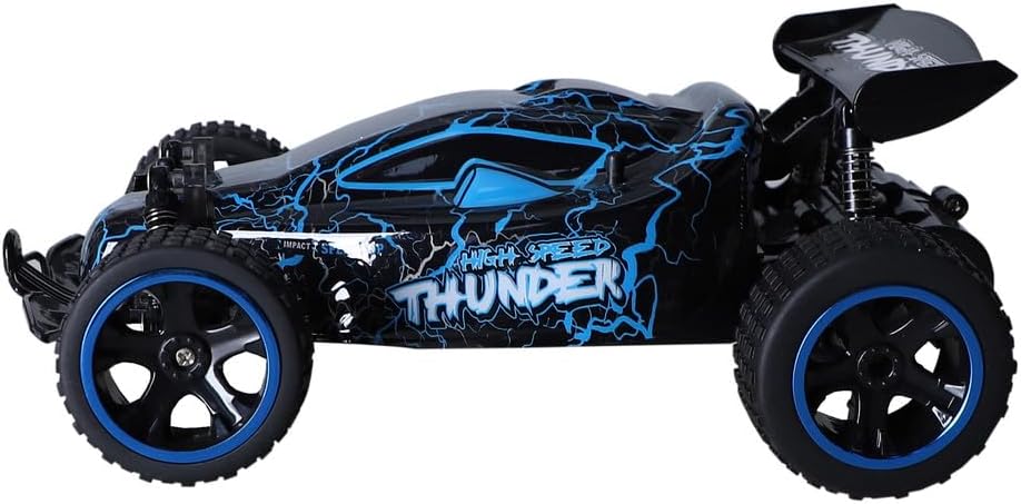 SAM TOYS Luminous 1:18 Racing RC Car – 3 Light Modes – Blue — view 2