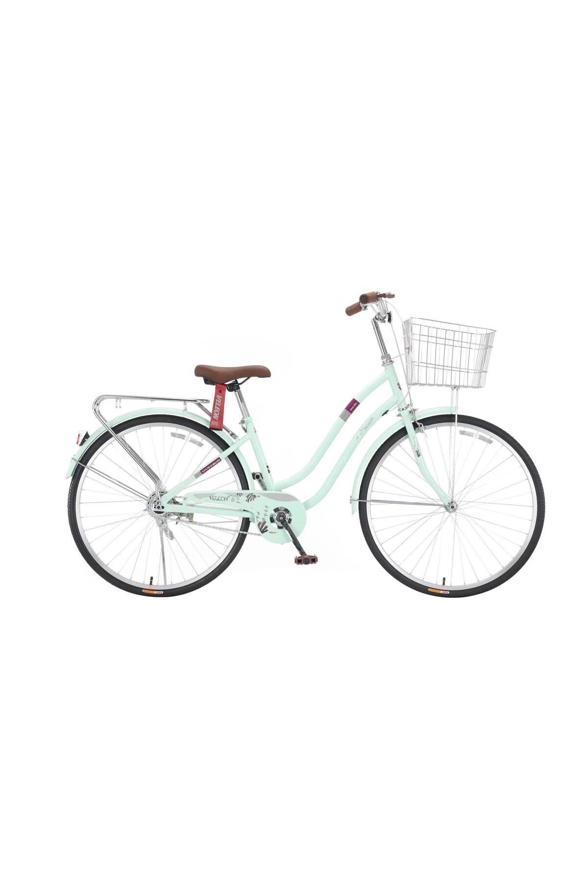 Colorland Veleon Bicycle With Basket 24 Inch Green — view 2