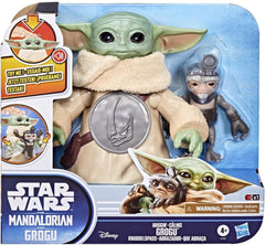 Star Wars Grogu 16.5cm Electronic Action Figure & Anzellaner Set — view 2
