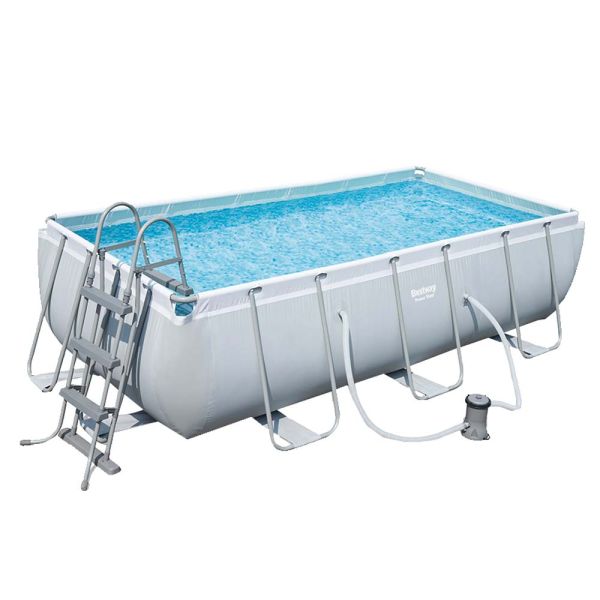 Bestway Power Steel Rectangular Pool 404x201cm — view 2