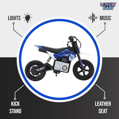 Kids Electric Dirt Bike Blue 24V T10 — view 2