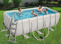 Bestway Power Steel Rectangular Swimming Pool 4.12m x 2.01m x 1.22m — view 2