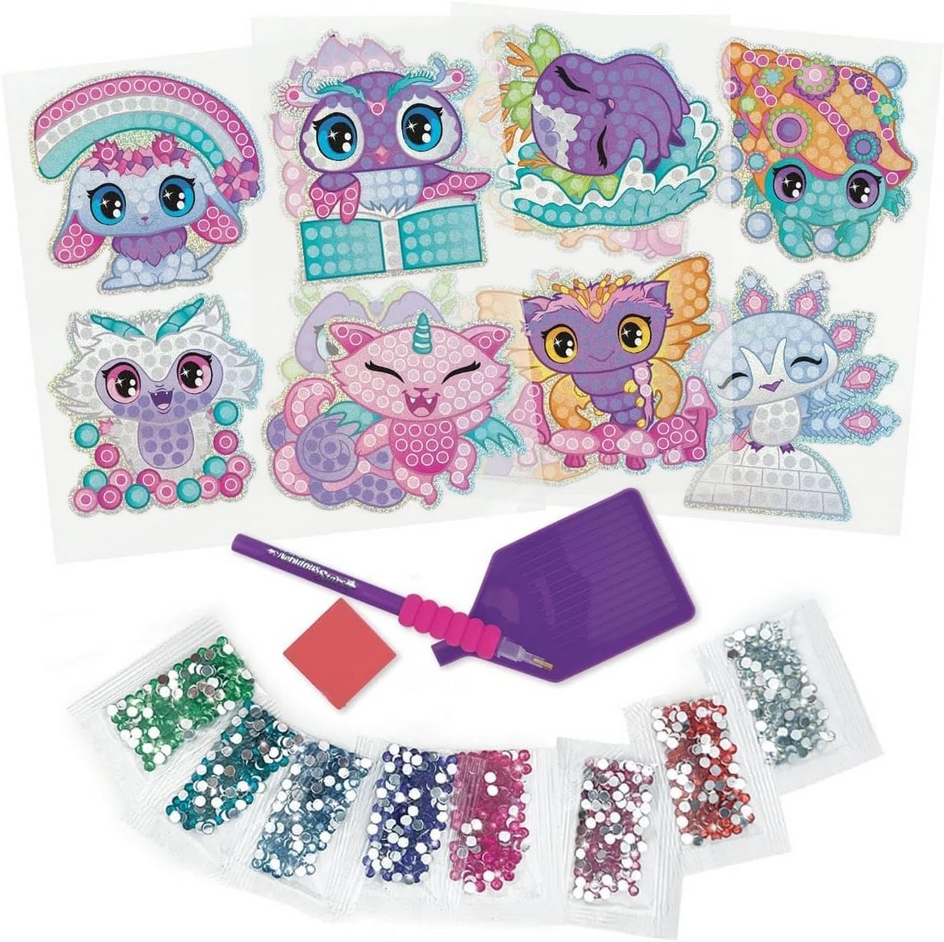 Nebulous Stars Glitzeraufkleber Sparkling Sticker Art Kit — view 2