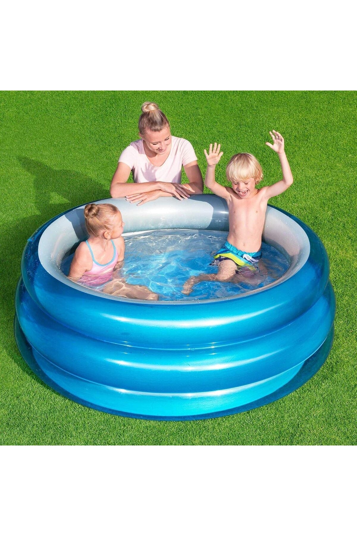 Bestway Big Metalic 3-Ring Pool — view 2