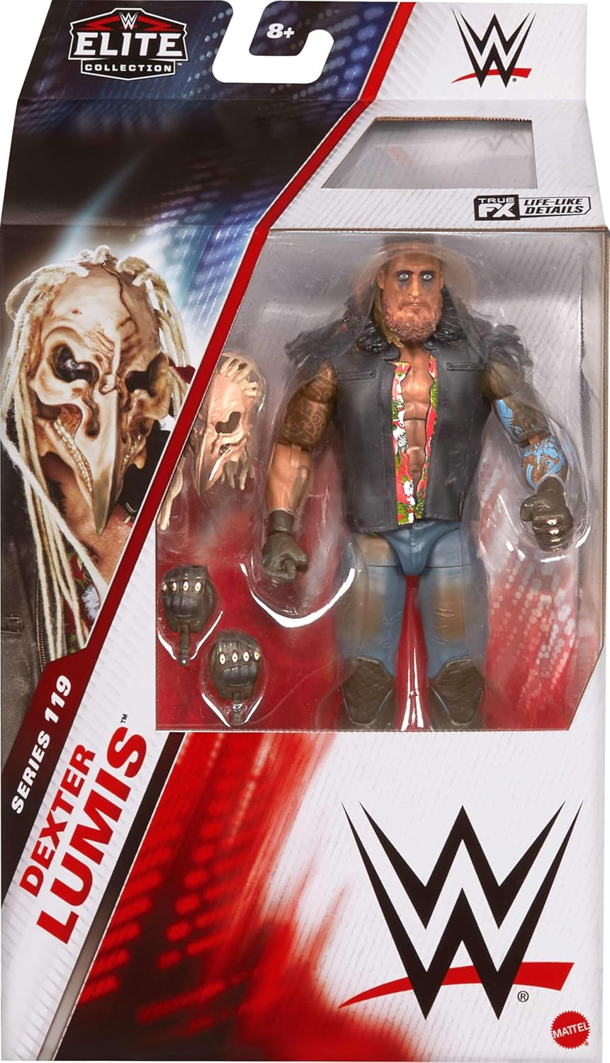 Mattel WWE Elite Collection Dexter Lumis 6" Action Figure & Accessories — view 2