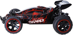 SAM TOYS Luminous 1:18 Racing RC Car – 2.4GHz, 3 Light Modes, Red — view 2