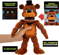 Five Nights at Freddy’s 14” Poseable Sound Freddy Fazbear Plush — view 2