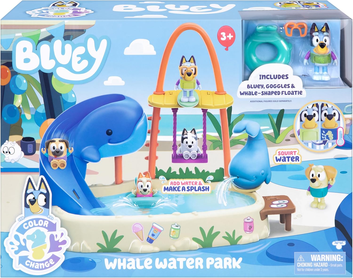 Bluey S13 Color Change Bluey's Whale Island Playset Exclusive 18997 — view 2