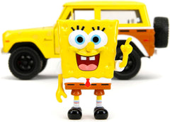 Jada Toys Spongebob 1:24 Scale 1973 Ford Bronco Car Toy — view 2