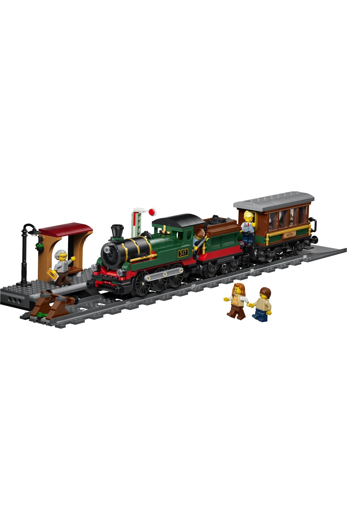 LEGO City Classic Steam Train 60511 – 575 Piece Building Set — view 2