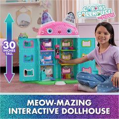 Gabby's Dollhouse: Meow-mazing Interactive Dollhouse Set for Kids — view 2