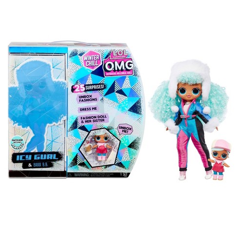 LOL Surprise OMG Winter Chill Icy Gurl & Brrr B.B. Fashion Doll MGA-570233 - Colorland Toys