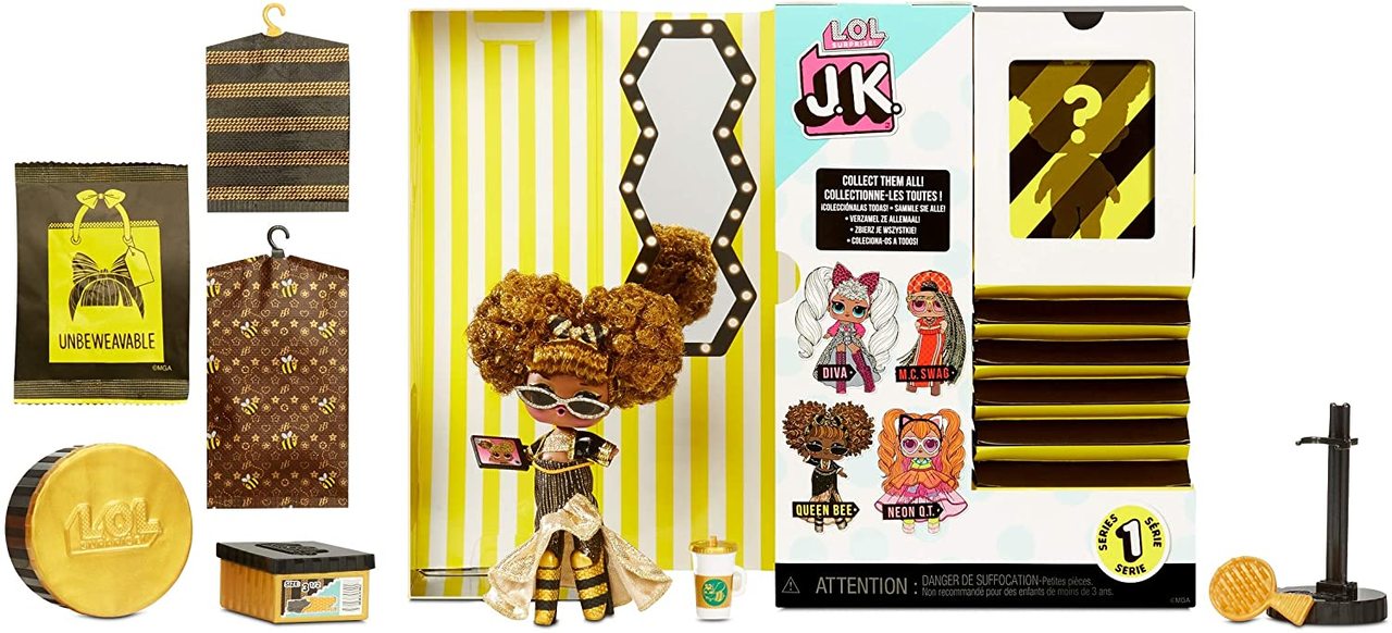 LOL Surprise JK Queen Bee Mini Fashion Doll MGA-570745 - Colorland Toys