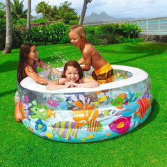 Colorbaby Inflatable Pool Aquarius - 318L by Intex — view 3