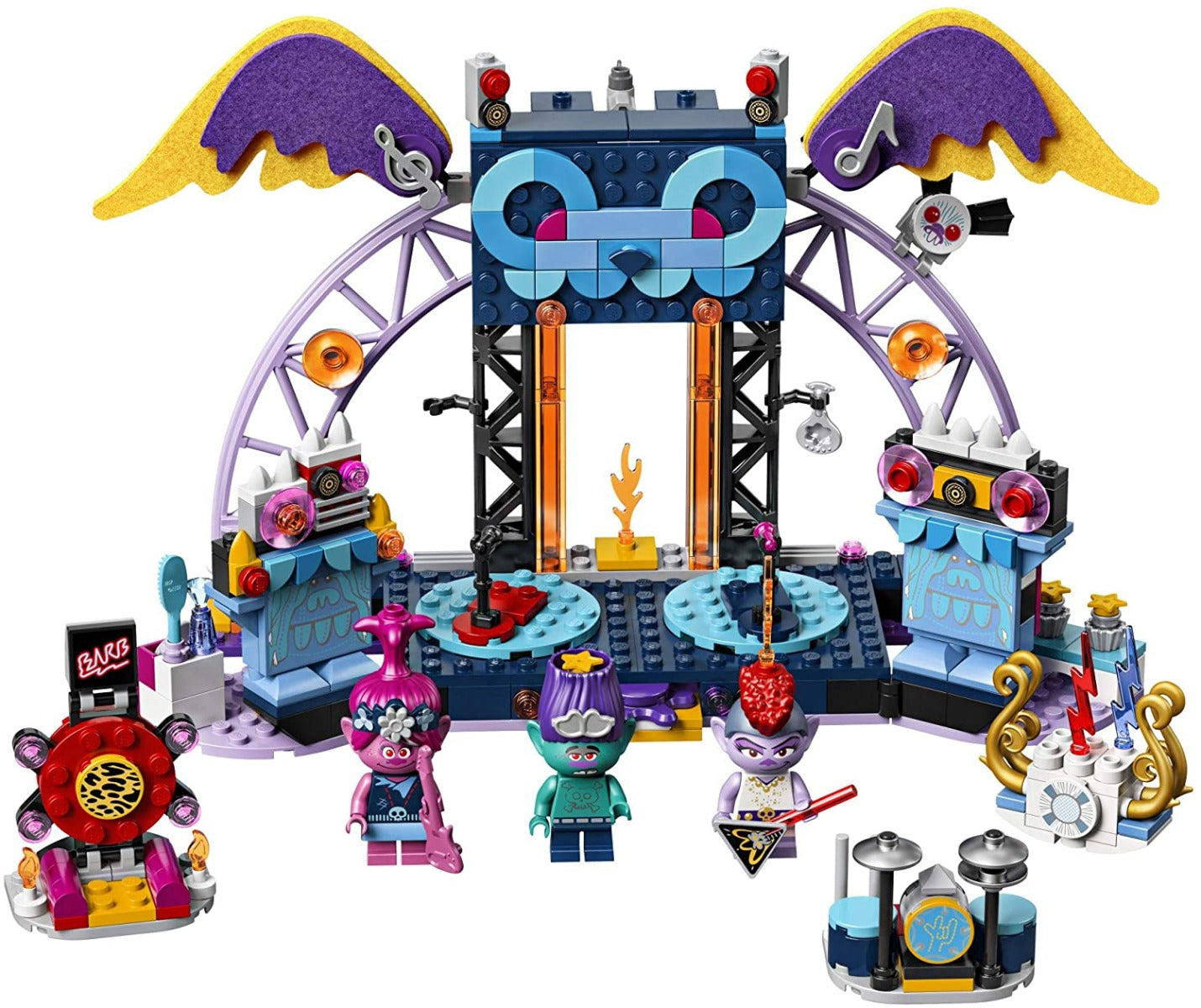 LEGO Trolls World Tour Volcano Rock City Concert 41254 - Colorland Toys