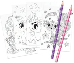 Nebulous Stars 3-Tier Pencil Case - Estrelia & Astria 12608 — view 3