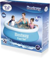 Bestway Fast Set Pool 1.83mx51cm 57392 - Colorland Toys