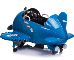 Remote Control Plane RideOn 2M2B Eva Wheel Blue 20201 - Colorland Toys