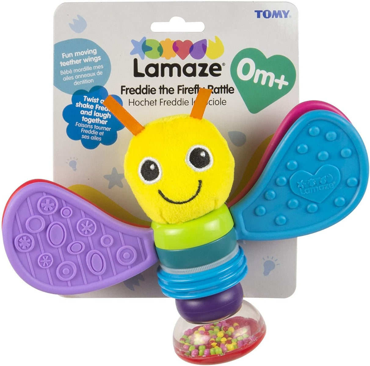 Tomy Lamaze Freddie the Firefly Rattle - Colorland Toys
