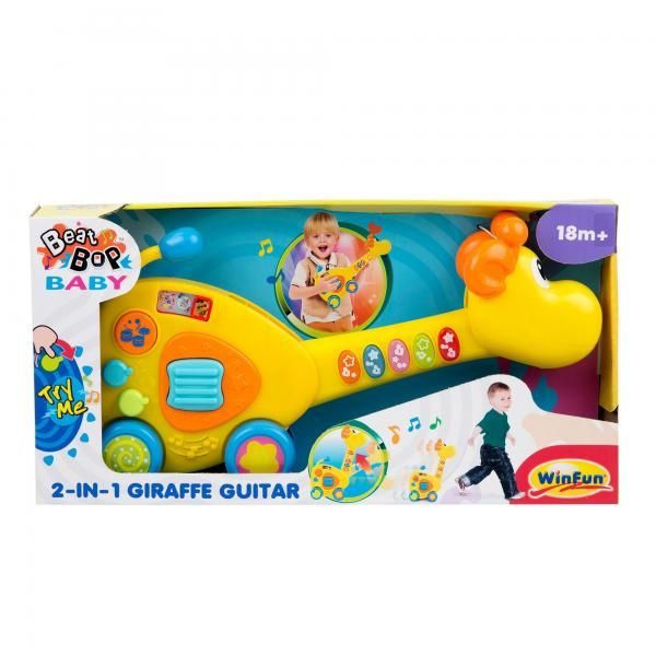 Winfun 2 In 1 Giraffe Guitar Toy - Colorland Toys