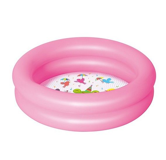 Bestway Round 2 Ring Kiddie Pool 61cmx15cm Assorted 51061 - Colorland Toys