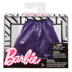 Barbie Doll Bottoms Fashion Pack Purple Sparkle Skirt - Colorland Toys