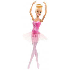 Barbie Ballerina Doll Blonde Pink Tutu GJL58 - Colorland Toys