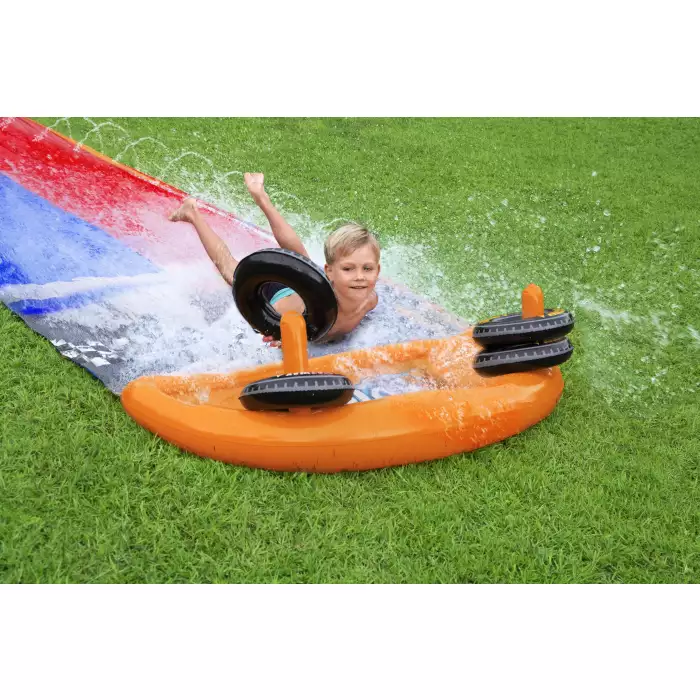Bestway H2OGO Splashy Speedway Slide 4.88m 52391 - Colorland Toys