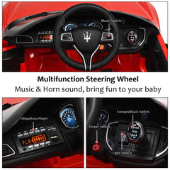 Maserati Electric Ride On Car Red CT528 - Colorland Toys