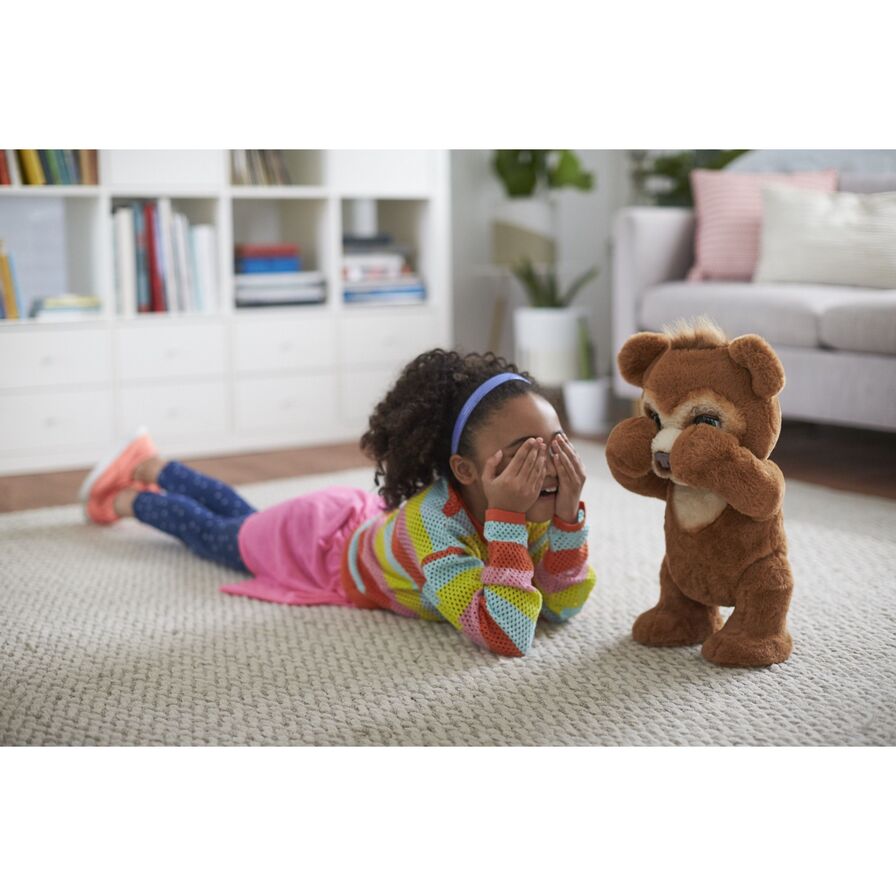 FurReal Cubby The Curious Bear Interactive Plush - Colorland Toys