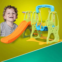 Little Angel Slide and Swing Green L-DC03 - Colorland Toys