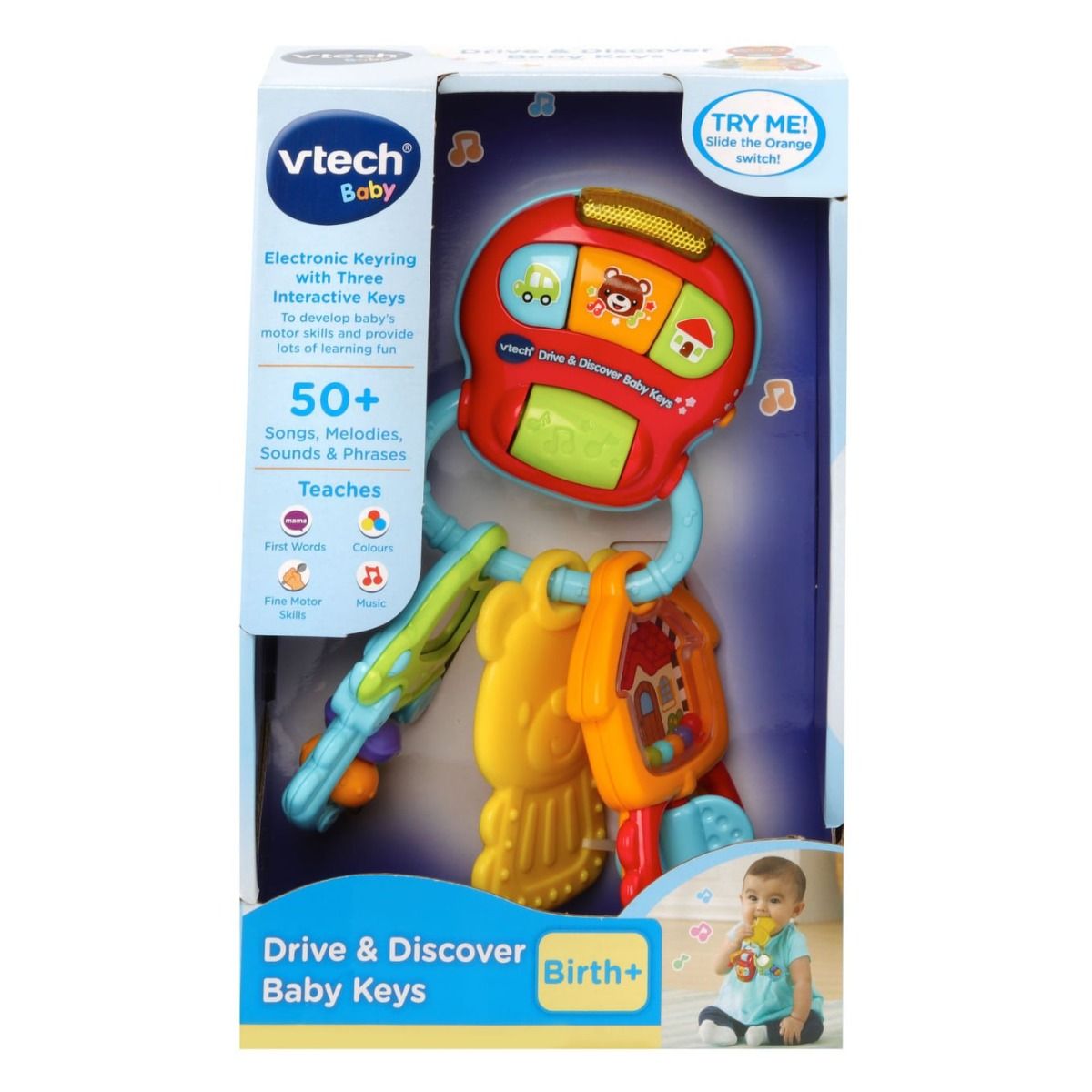 VTech Drive & Discover Baby Keys 80-505103 - Colorland Toys