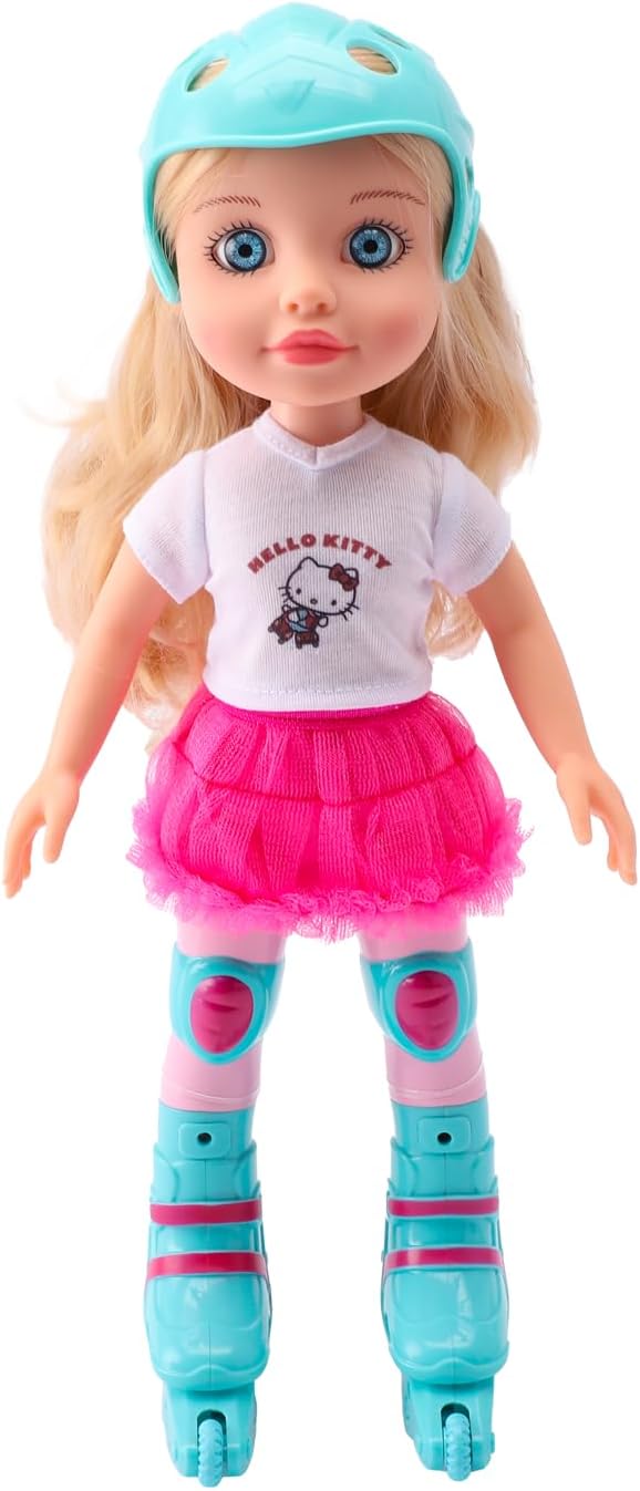 Hayati Girl Hello Kitty Star Skate Doll with Real Skating Action — view 3